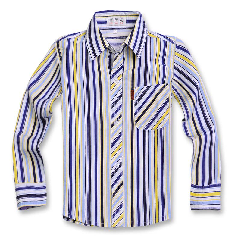 Chemise garcon à manche longue - Ref 2078125 Image 1