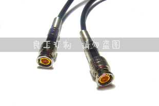 BNC视频线Q9同轴线75欧SDI线 128网镀金插头纯铜75—5
