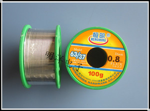 恒明63/37低温焊锡丝 0.8MM 100G 焊锡线/锡丝/焊线 熔点185℃