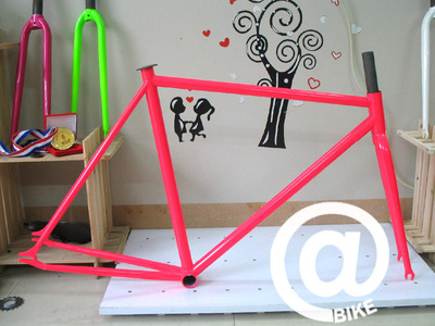 @BIKE  FIXED GEAR MIC 2011款 精选入门车架 桃红