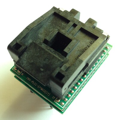 DIL32/PLCC32 ZIF-CS ELNEC专用烧录座 测试座 适配器 封装PLCC32