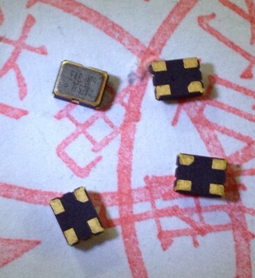 现货OSC 25Mhz 26M 27M 30M 32m 40m 48mhz 3225 有源晶振 振荡器