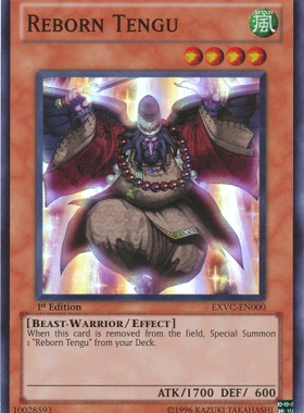 游戏王 美版 正版 - 轮回天狗 Reborn Tengu/面闪/EXVC
