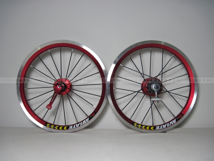 Roues de vélo DAHON 14 pouces - Ref 2367151 Image 1