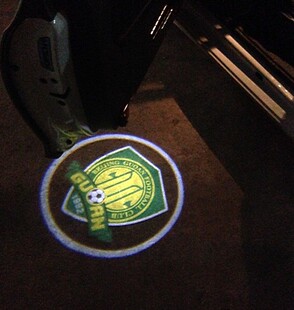 北京国安发光迎宾灯 国安车贴 北京金隅首钢免安装通用车饰推荐