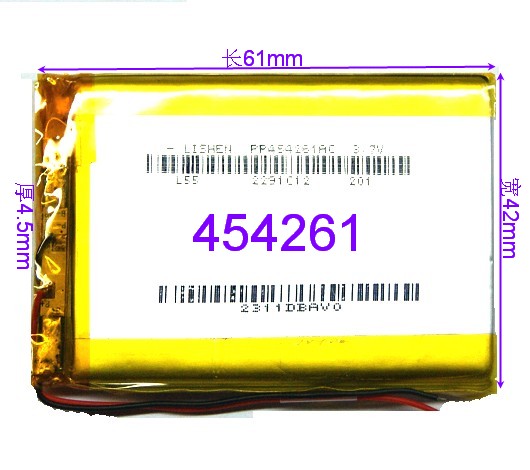 ̨µçC430+430H430T430P430VE 454261 ÄÚÖÃ3.7V¾ÛºÏÎïï®µç³Øµçо