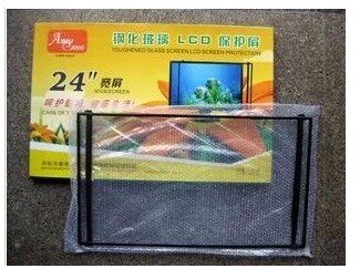 零辐射电脑24寸宽屏电脑保护屏防护视保屏24寸电视机防辐射保护屏