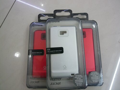 手机保护套/壳 金属+硅胶 保护壳 中国风 Samsung/三星 GT-I9100\(Galaxy S 2\) CAPDASE/卡登仕 金属战士背壳
