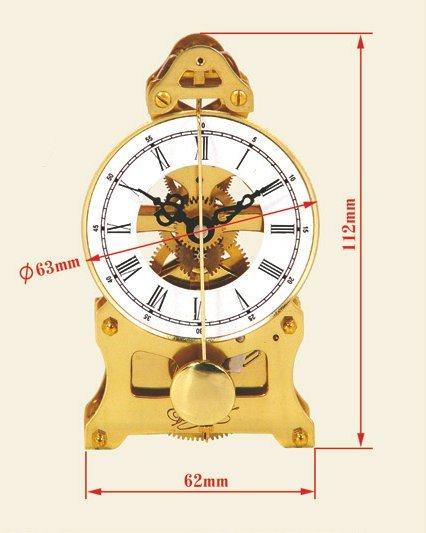 폴라리스 올 구리 무브먼트 기계식 컬렉션 시계 모든 독일 기술 보석 베어링 장식 시계 장 시계 M1