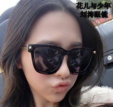 华晨宇许晴同款墨镜情侣时尚权志龙谢霆锋跑男陈赫李晨太阳眼镜