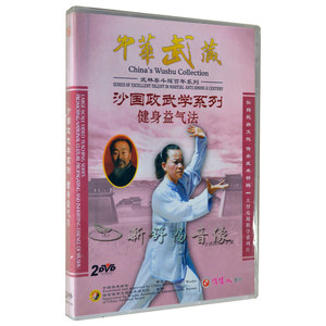 俏佳人正版 武术教学光盘 沙国政武学系列 健身益气法 2DVD