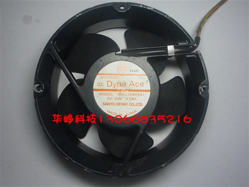 Sanyo/三洋 17250 DC24V 0.58A 109E1724H541 17cm服务器风扇