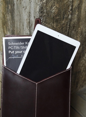 头层牛皮商务办公真皮文件袋多功能A4文件夹档案资料收纳袋公文包