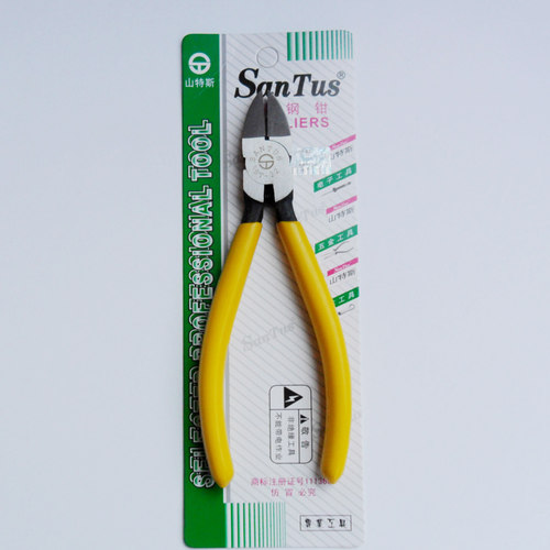 山特斯SanTus  ST-22水口钳/斜口钳/剪塑料/剪软铜线/电子钳 6寸