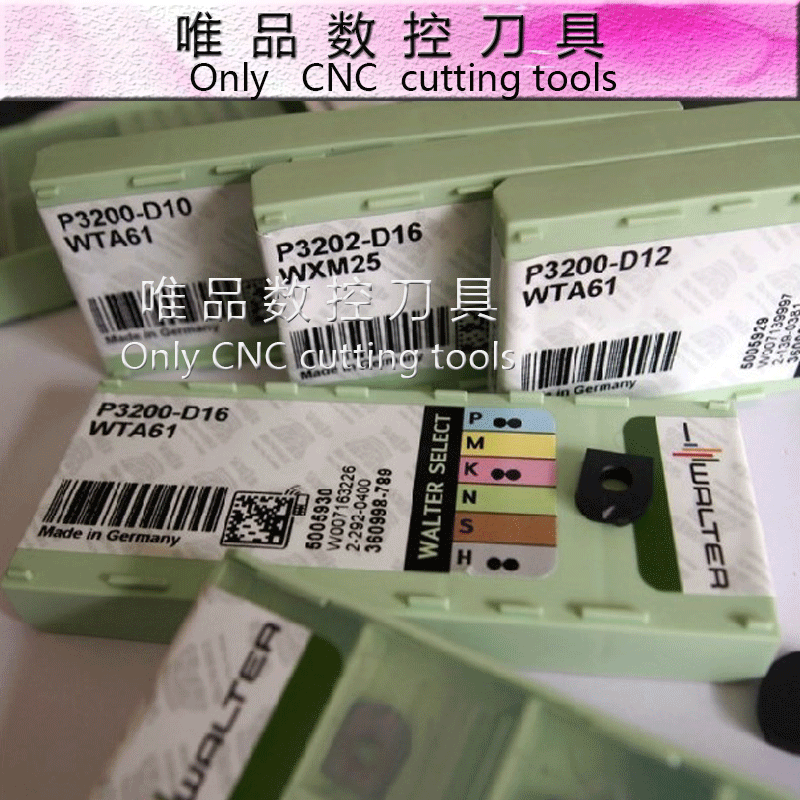 春保料瓦尔特精铣刀片 P3200-D12 WTA61半元精铣刀片R4 5 6 8 10