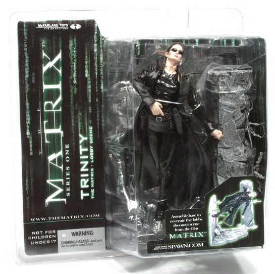 热血玩具模型手办 麦克法兰 黑客帝国 骇客 trinity 正版 人偶