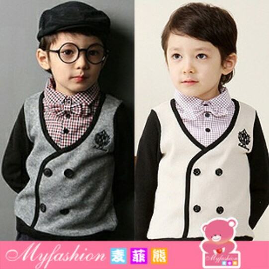 Chemise garcon à manche longue - Ref 2078002 Image 1