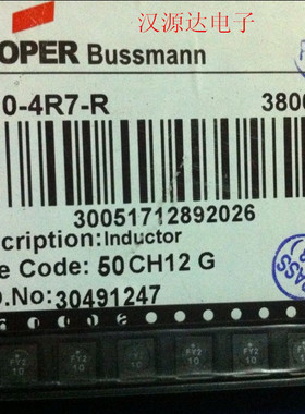 SD10-4R7-R 5X5X1MM 4.7UH  FY2 10 COOPER BUSSMANN厂家功率电感