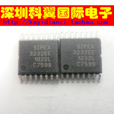 原装SP3232EE  SP3232EEY收发器RS-232 +3.0V 至 +5.5V  TSSOP-16
