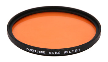 大自然全色滤镜 雷登镜85C电影灯光胶片色温转换滤镜86mm镜头滤镜