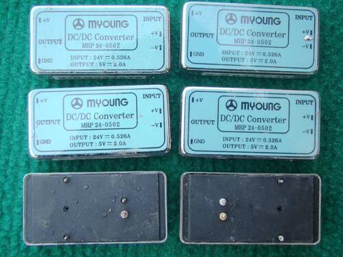 MYOUNG MRP24-0502电源模块 DC-DC 入18-36V 24V出5v 2A 10W