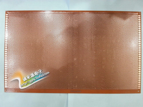 18*30CM万能电路板18X30cm单面洞洞板PCB电木板1.6MM厚2.54MM间距