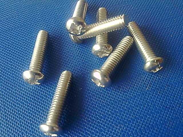 不锈钢圆头机械螺丝