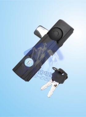 海坦机箱电柜锁MS800-2 铁柜控制柜GGD柜锁 锌合金电箱弹跳锁