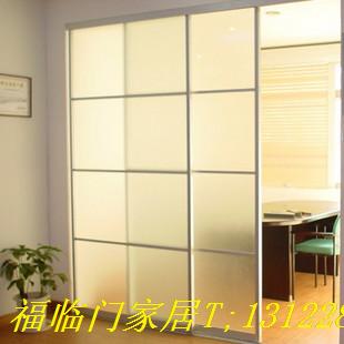 上海特價!定做客廳/衛生間/陽臺/玉砂/鈦合金隔斷移門