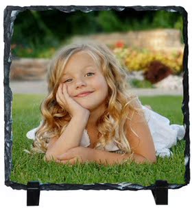 个性定制岩石照片板画七夕情人节礼物DIY岩石画印照片岩石版画