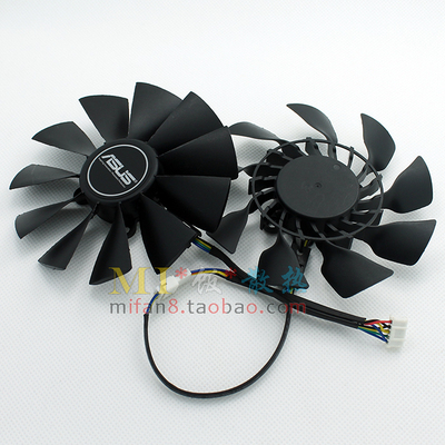包邮原装华硕圣骑士GTX780 GTX780TI R9 280X 显卡风扇 T129215SU