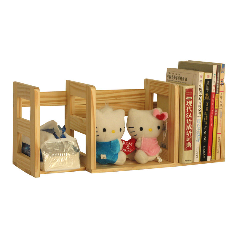 宜哉桌上可伸缩书架宿舍神器