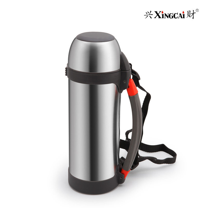.正品兴财1L不锈钢真空保温瓶旅行保温壶/可活动手柄广口瓶NE1000|ruв категории посуда, кубок/кубок/чайник, термос - от Buy2taobao.com для оказания профессиональной услуги покупки агента Taobao