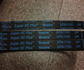 三角皮带XPA1232美国盖茨XPA1215空压机XPA1207皮带XPA1180