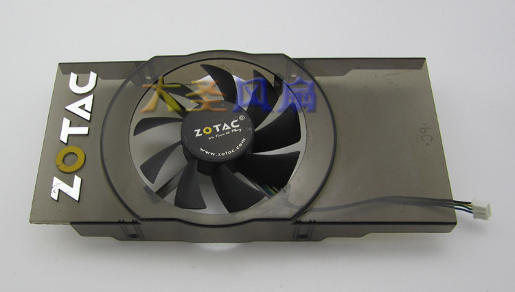 原装ZOTAC索泰GTS450 GTX550Ti雷霆版 显卡风扇 GA82B2H GA82B2U 电脑硬件/显示器/电脑周边 散热器/风扇 原图主图