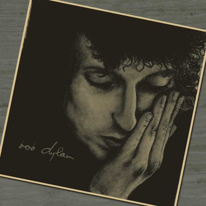 民谣歌手摇滚风酒吧牛皮纸海报