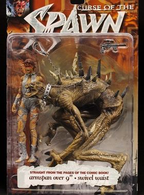 全场特价包邮 麦克法兰 再生侠 Spawn 13代 牵兽 人偶 正版