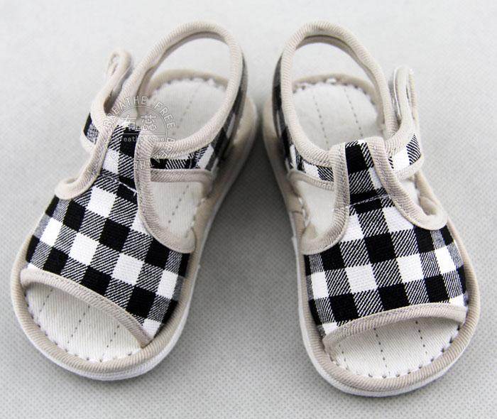 Sandales enfants en coton orteil suture de voiture pour été - semelle Melaleuca - Ref 1053477 Image 3