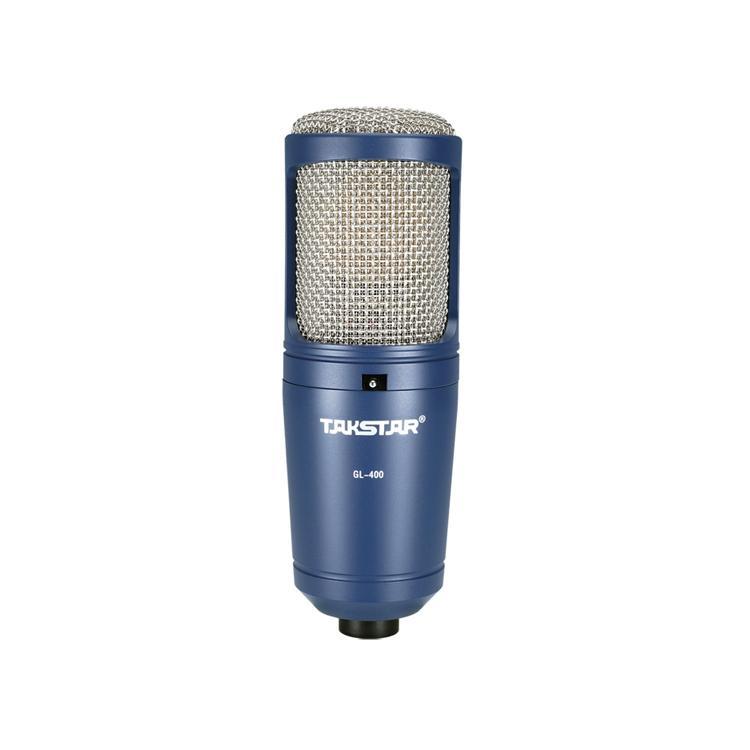 Takstar/得勝 GL-400 旁述式錄音麥克風 K歌專業話筒 電容