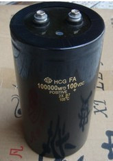 电动车 原装进口日立 电解电容100V100000UF 100000MFD100VD