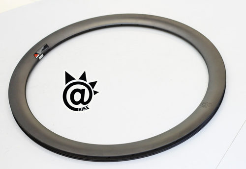 @BIKE FIXED GEAR OCTACHI UD纳米碳纤50MM 破风刀圈 开口胎