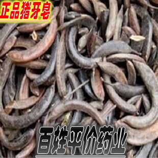 中药材 正品牙皂/猪牙皂角/皂荚/小皂/小皂角/小皂荚500克批包邮