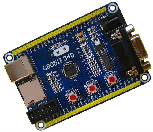 C8051F340 C8051F380开发板 核心板 学习板 系统板 新华龙单片机