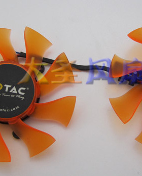 索泰FD8015U12S GTX 670 TwinCooler 显卡风扇39*39mm孔距