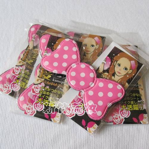 美髮流行最前線，蝴蝶结浏海固定无痕魔法发贴