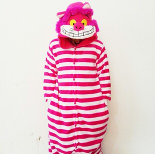 kigurumi pajama primark onesie出口欧美柴郡猫动物连体睡衣新