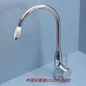 铜单孔面盆冷热水龙头 水槽龙头6002 洗脸盆洗手盆台盆龙头厨房