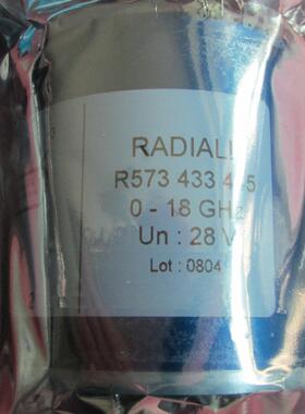 全新 Radiall R573433445 SP4T 18GHz 240W  28V SMA射频同轴开关