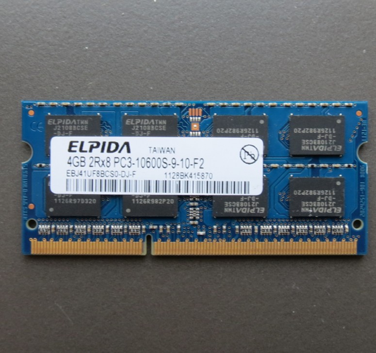 ELPIDA 尔必达 4G DDR3 1333 10600 10700笔记本内存条 兼容1066 电脑硬件/显示器/电脑周边 内存 原图主图