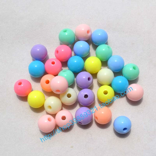 Аксессуар, весенние розовые аксессуары, акриловое украшение-шарик, DIY, широкая цветовая палитра, 10мм, 100 шт